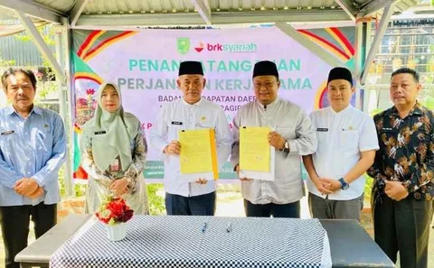 BRK Syariah dan Bapenda Indragiri Hulu Perkuat Pembayaran Pajak, Ada Inovasi Gurindam Pay